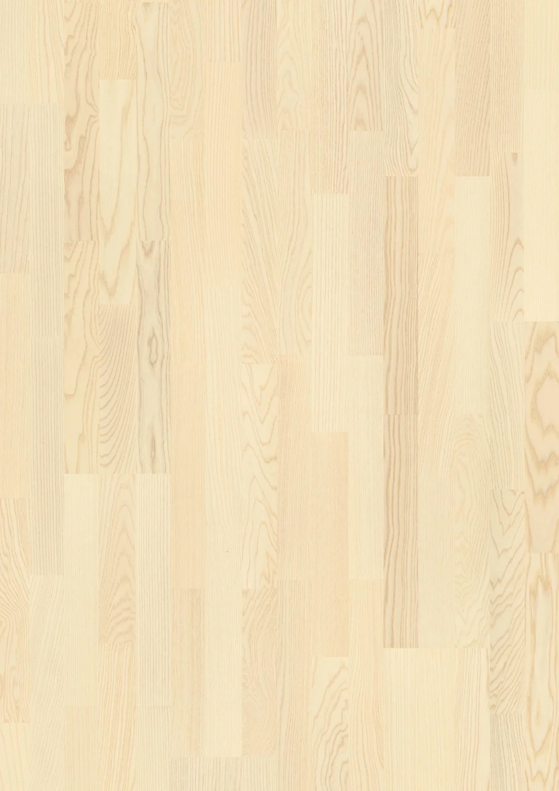 Ash White Andante, 14mm 3-Strip